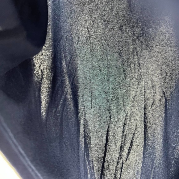 Umgee NWT Handkerchief Hem Blouse Long Sleeve Scoop Neck Women's Medium NEW - Picture 4 of 8